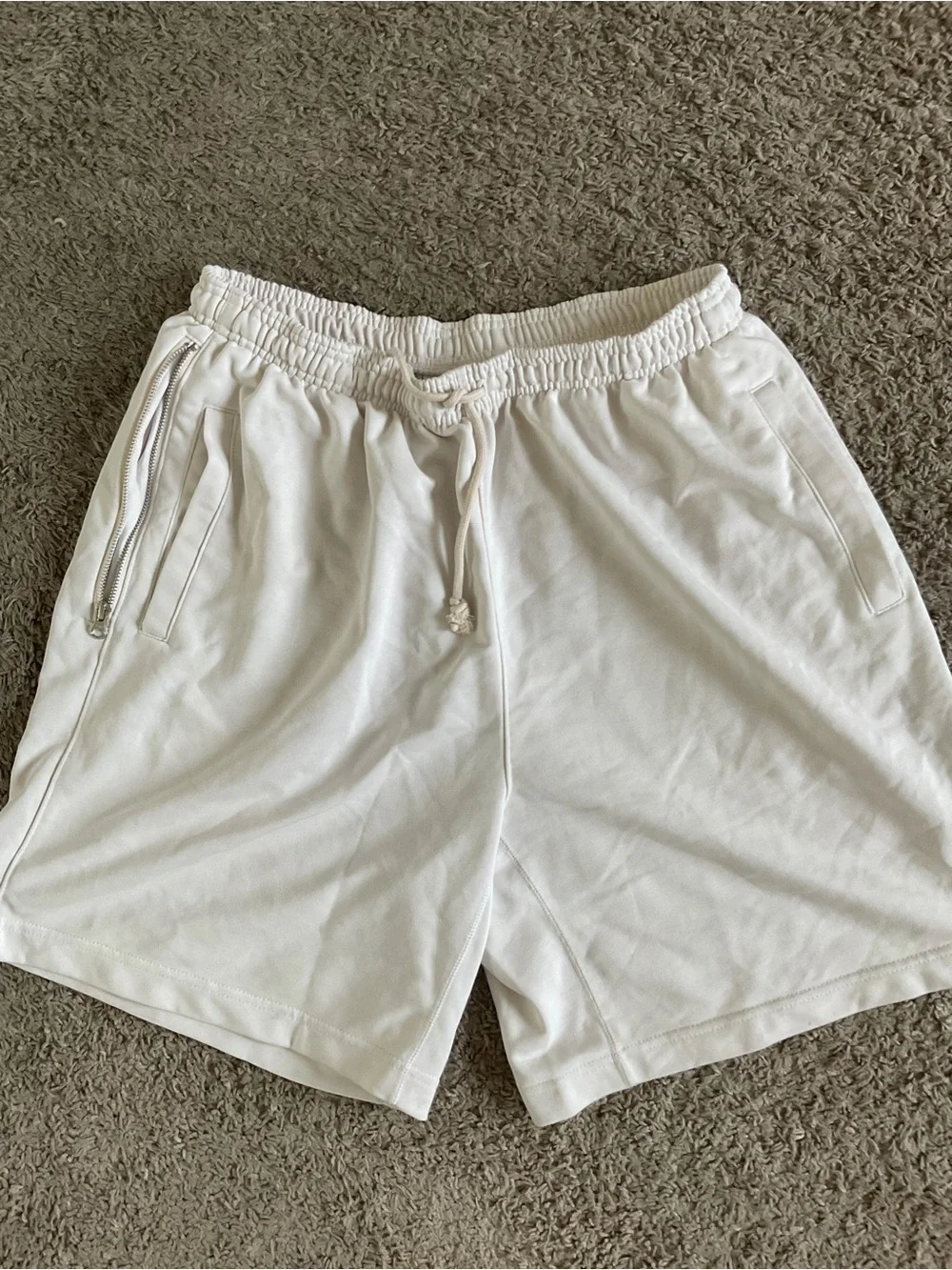 Nike Standard Issue Men's size XL pre own DQ5712-030 Terry Knit Shorts Zip Pocke
